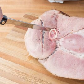 Sliced Ham On The Bone